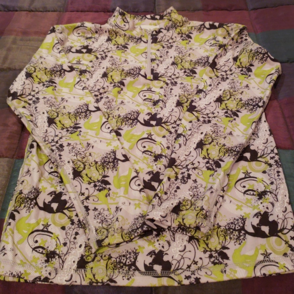 Brand New Youth Hot Chillys Velvet Print Fleece